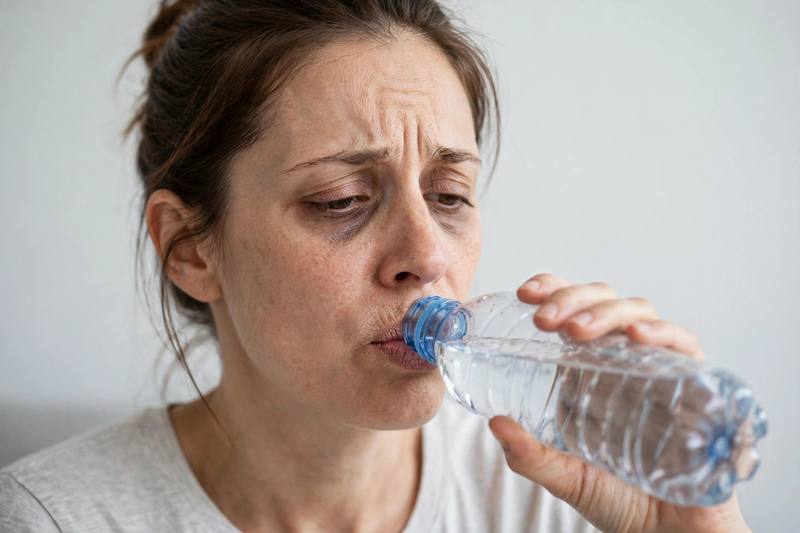 dehydrated